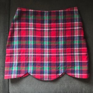 Vineyard vines tartan skirt